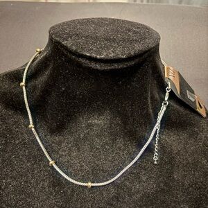 Collection Gold and Silver Necklace Sleek Minimalist Design